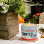 Christmas Candle in Winter Berry 9oz - Santa's Naturals - 856930006427 - Sugar River Shoppe - 
