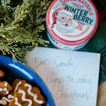 Christmas Candle in Winter Berry 9oz - Santa's Naturals - 856930006427 - Sugar River Shoppe - 