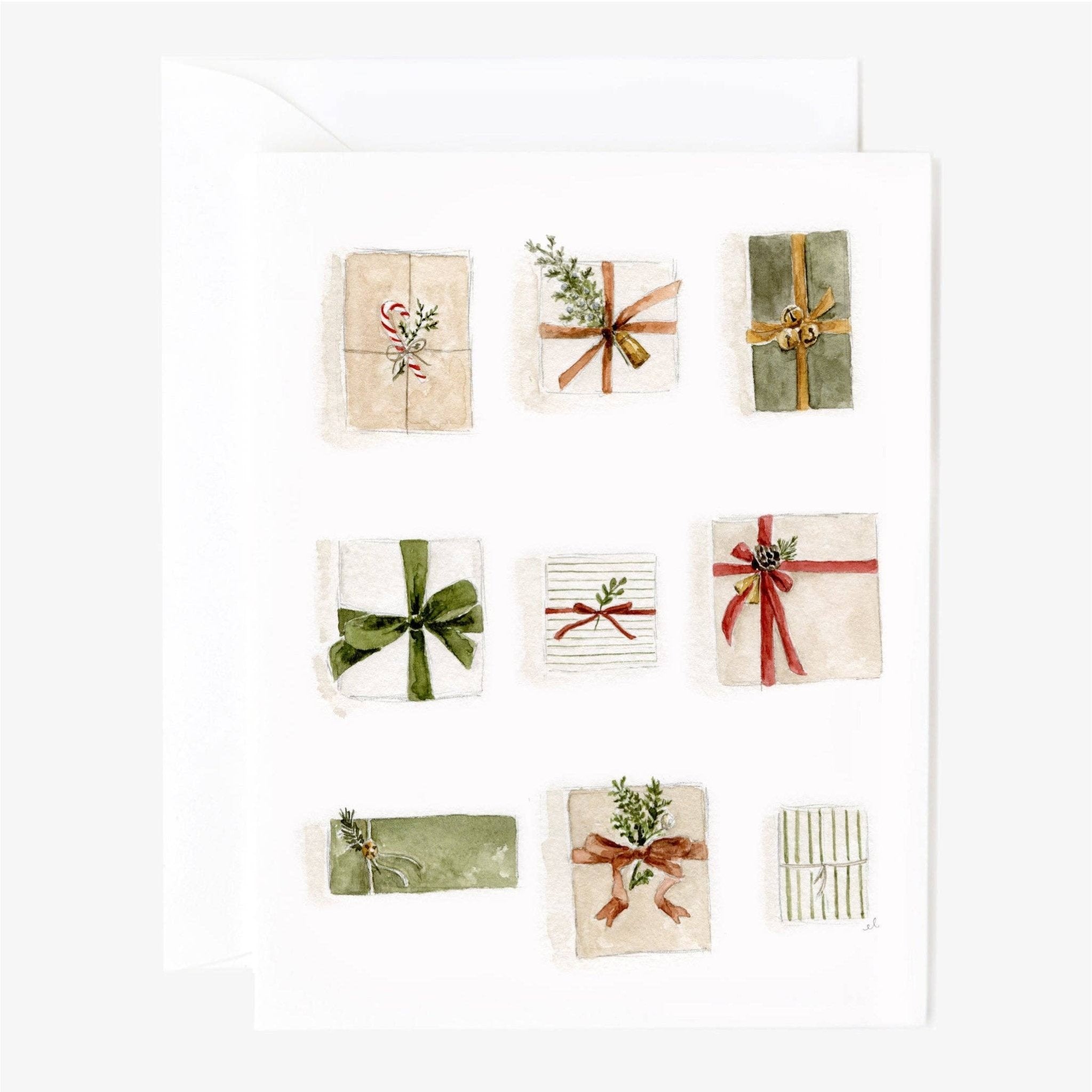 Christmas gifts notecards - emily lex studio - 8101397407440 - Sugar River Shoppe - 