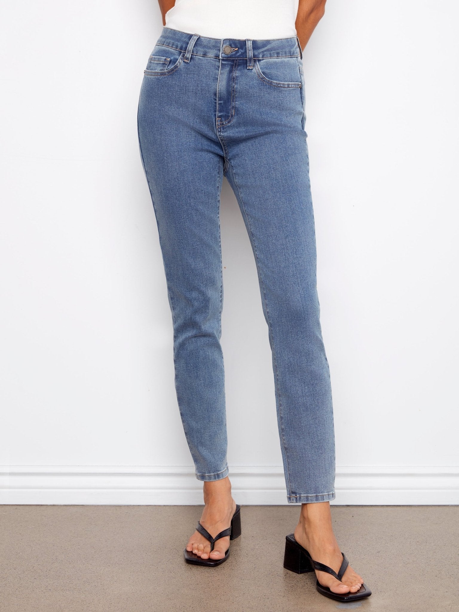 Claudia Slim Leg Jeans - Charlie B - 690178638879 - Sugar River Shoppe - 