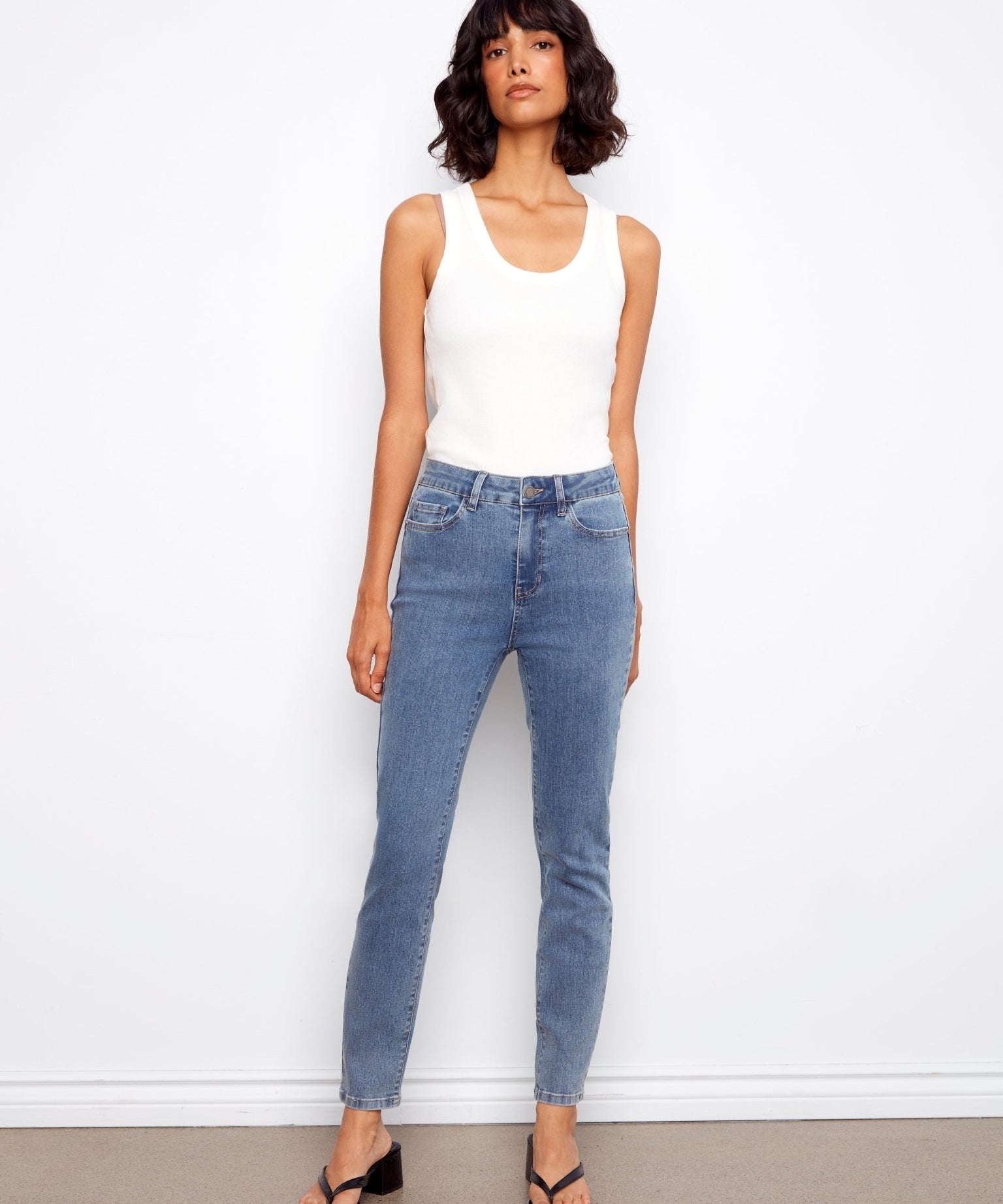 Claudia Slim Leg Jeans - Charlie B - 690178638978 - Sugar River Shoppe - 
