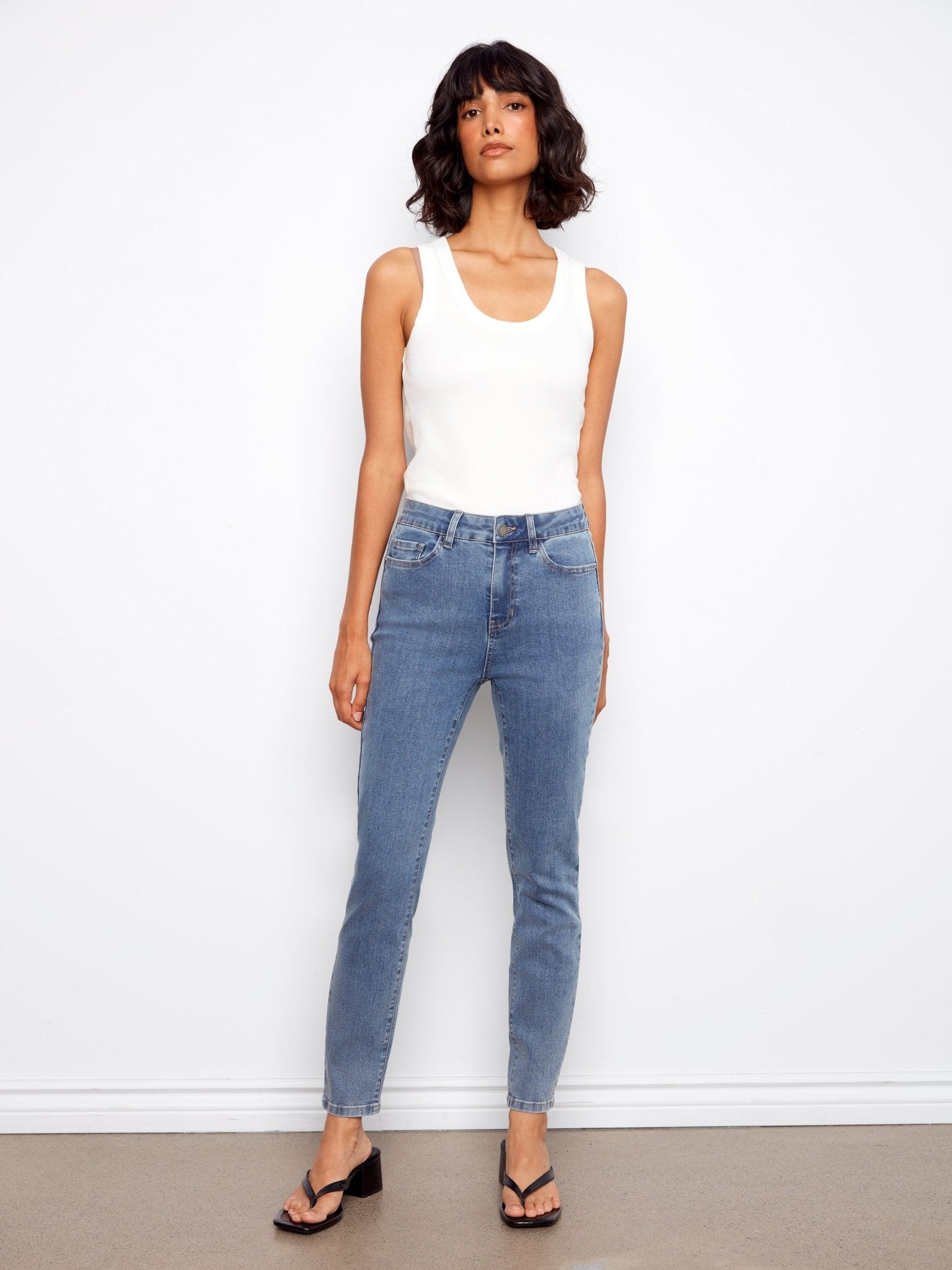 Claudia Slim Leg Jeans - Charlie B - 690178638978 - Sugar River Shoppe - 