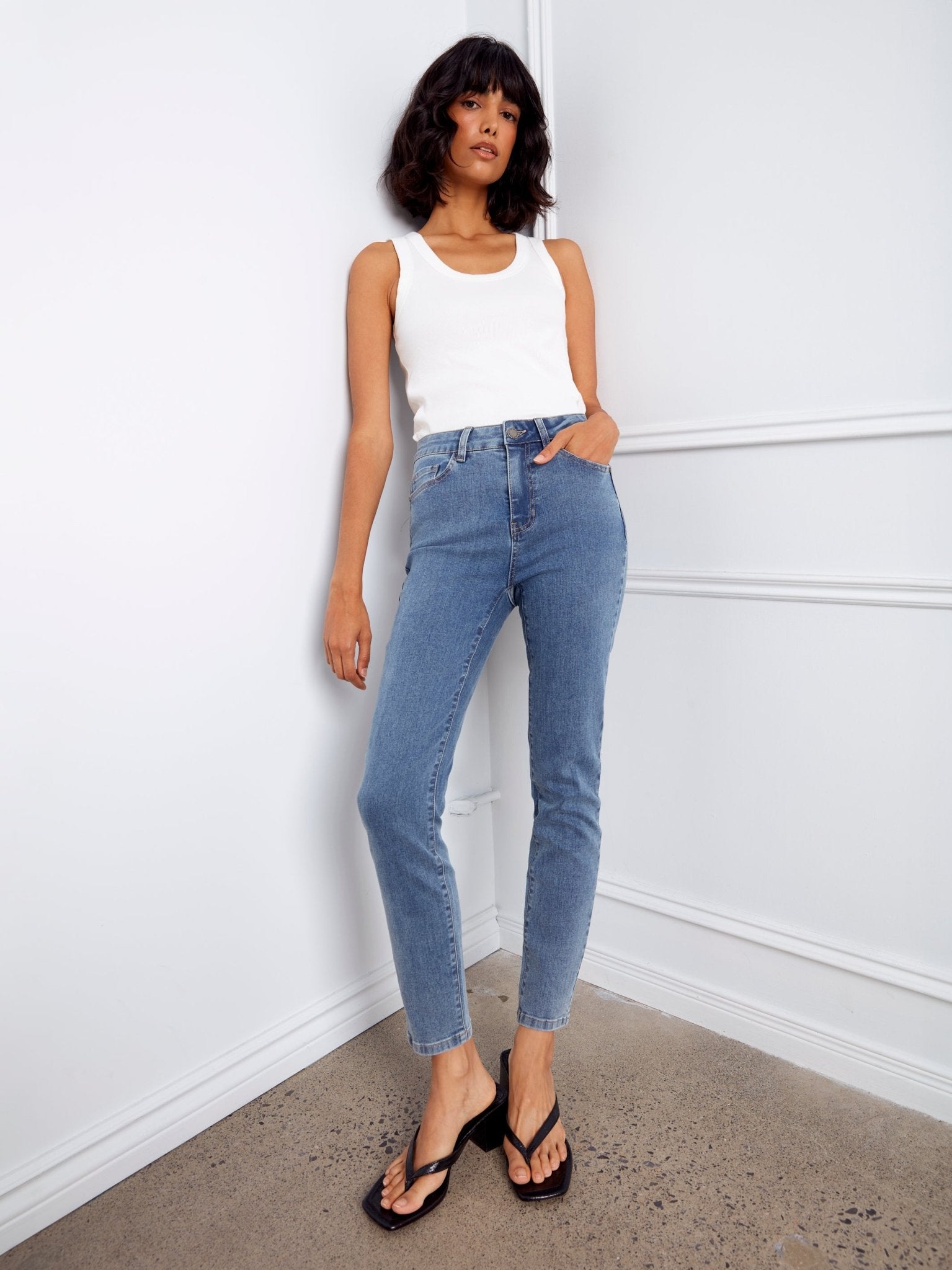 Claudia Slim Leg Jeans - Charlie B - 690178638978 - Sugar River Shoppe - 
