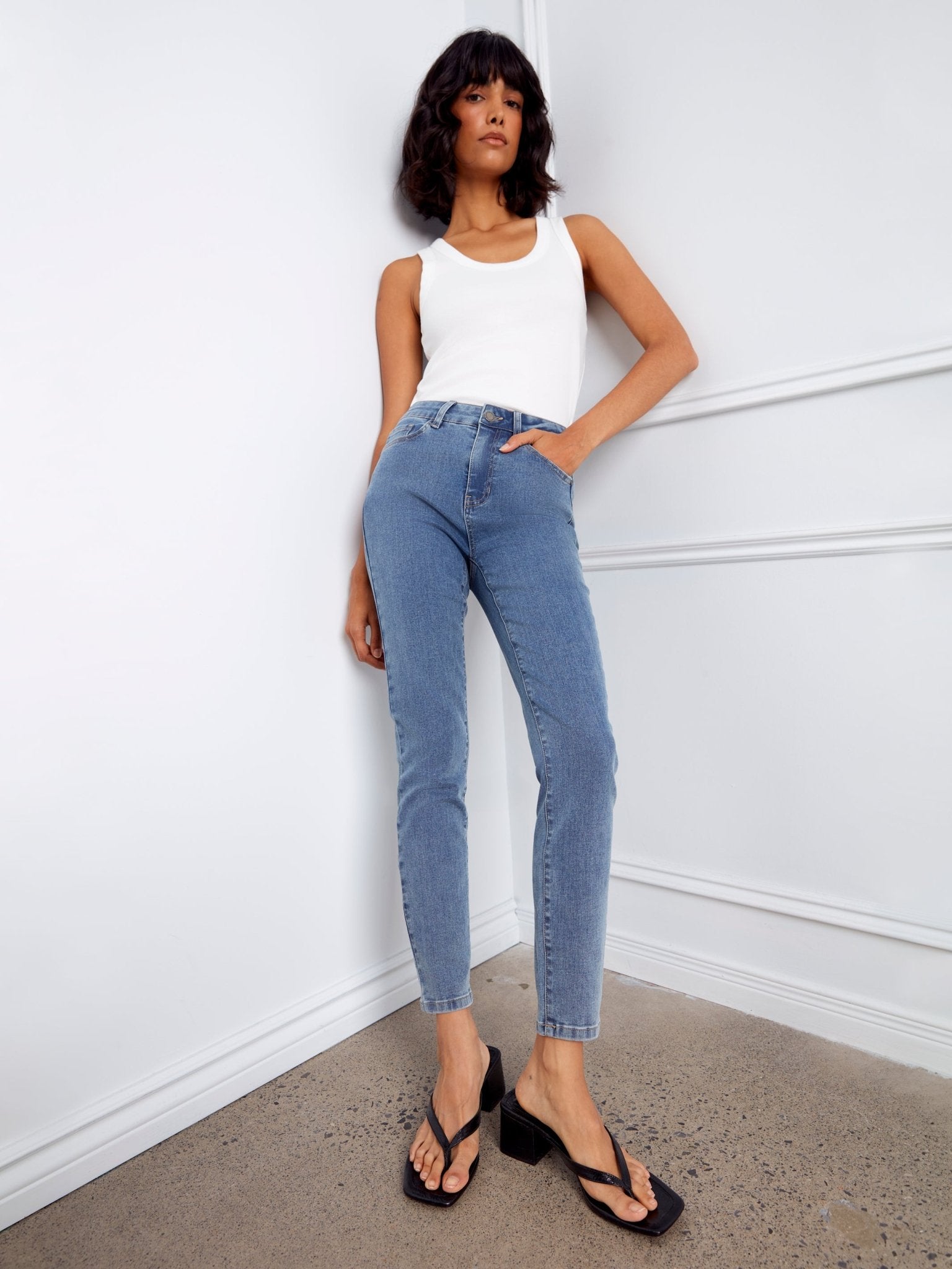 Claudia Slim Leg Jeans - Charlie B - 690178638978 - Sugar River Shoppe - 