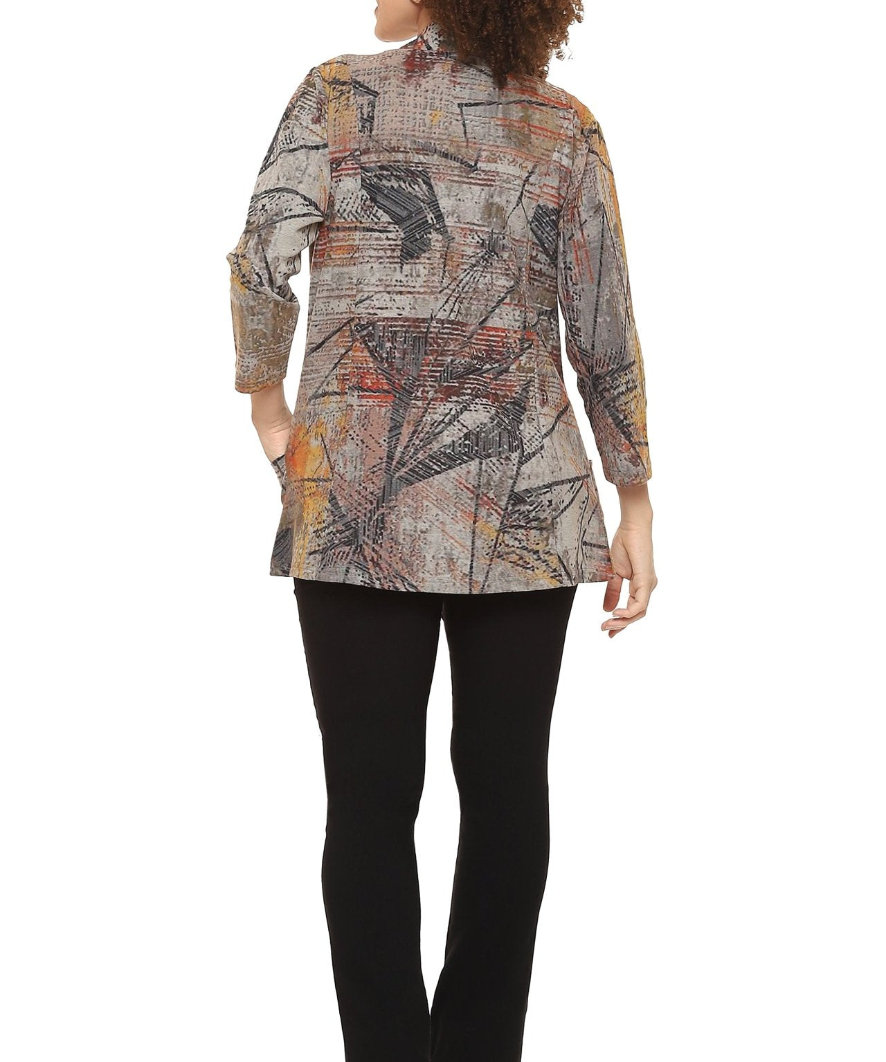 Cleo Open Front Jacket - Parsley and Sage - 16624424 - Sugar River Shoppe - 