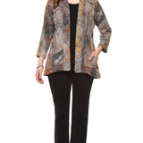 Cleo Open Front Jacket - Parsley and Sage - 16624424 - Sugar River Shoppe - 