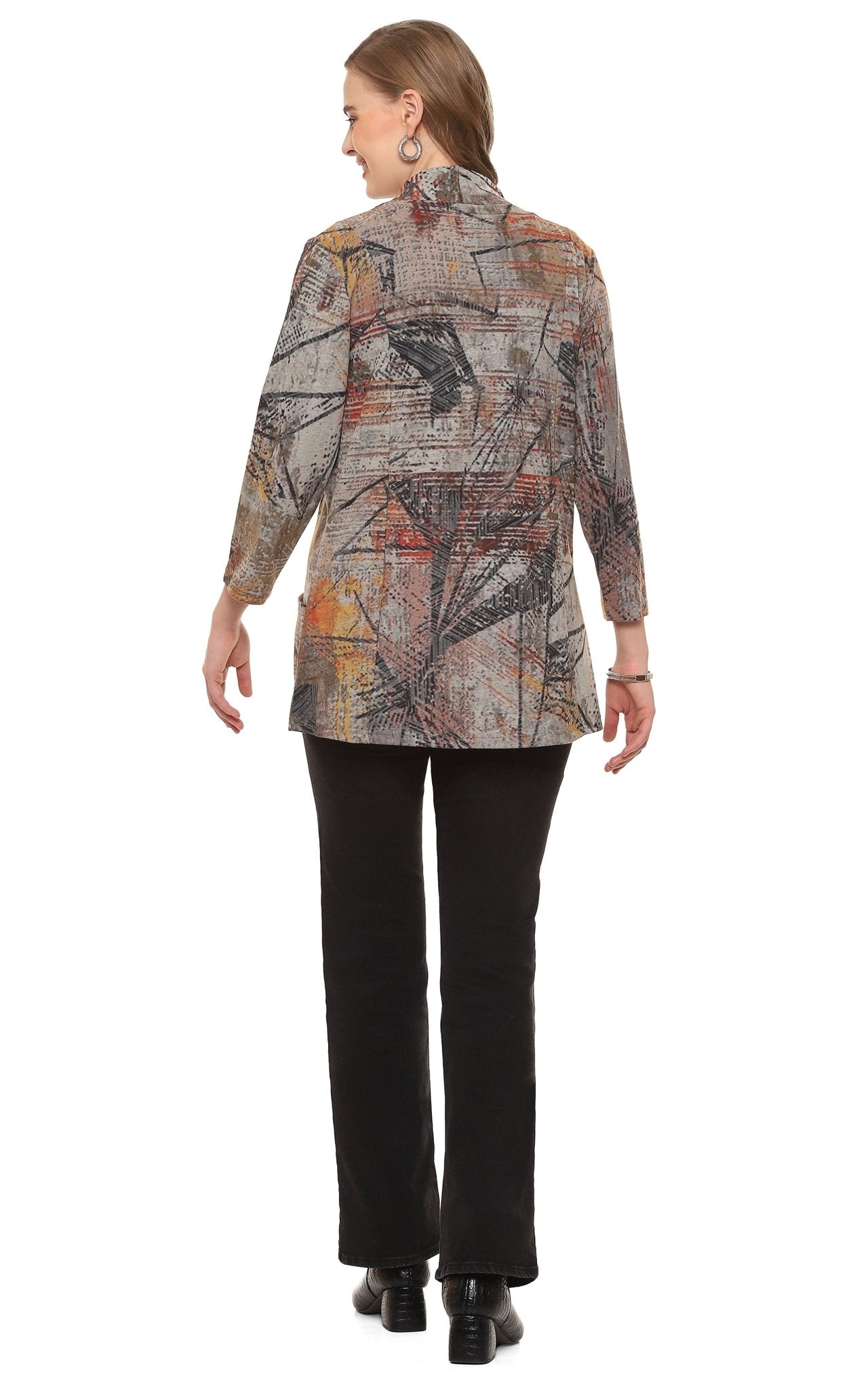 Cleo Open Front Jacket - Parsley and Sage - 16624424 - Sugar River Shoppe - 