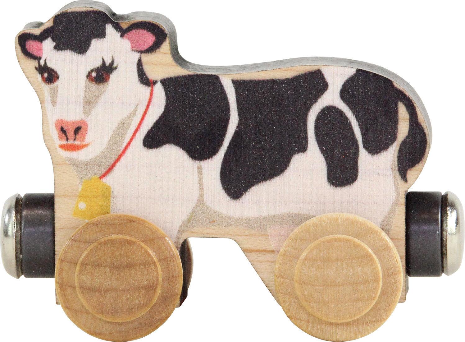 Clover The Cow Train Car - Maple Landmark - 679952103109 - Sugar River Shoppe - 