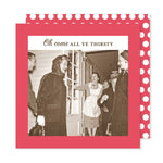 Come All Ye Thirsty Holiday Napkin - Shannon Martin Design - 810006994469 - Sugar River Shoppe - 