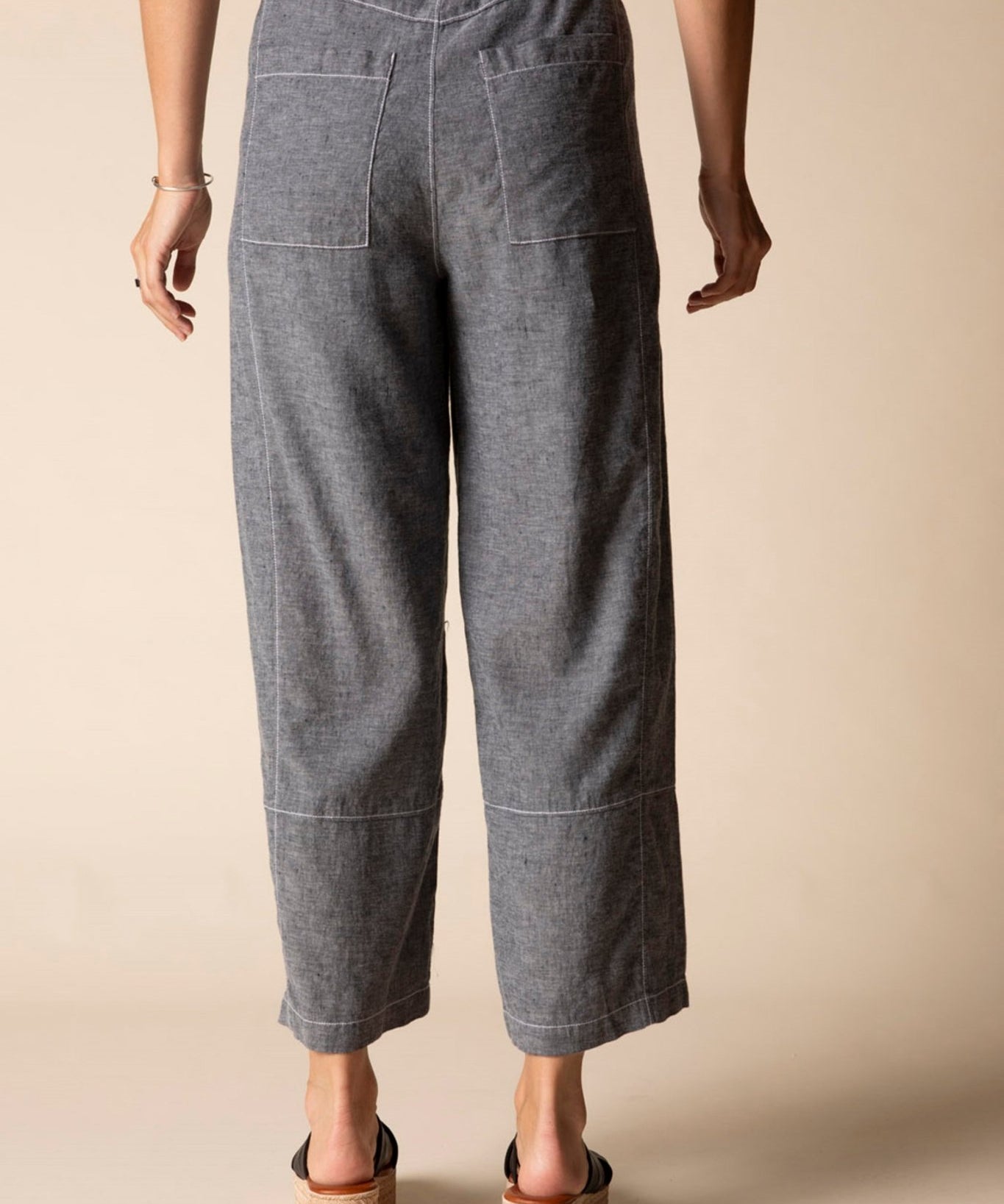 Contrast Seams Crop Pant - Habitat - 194451693727 - Sugar River Shoppe - 
