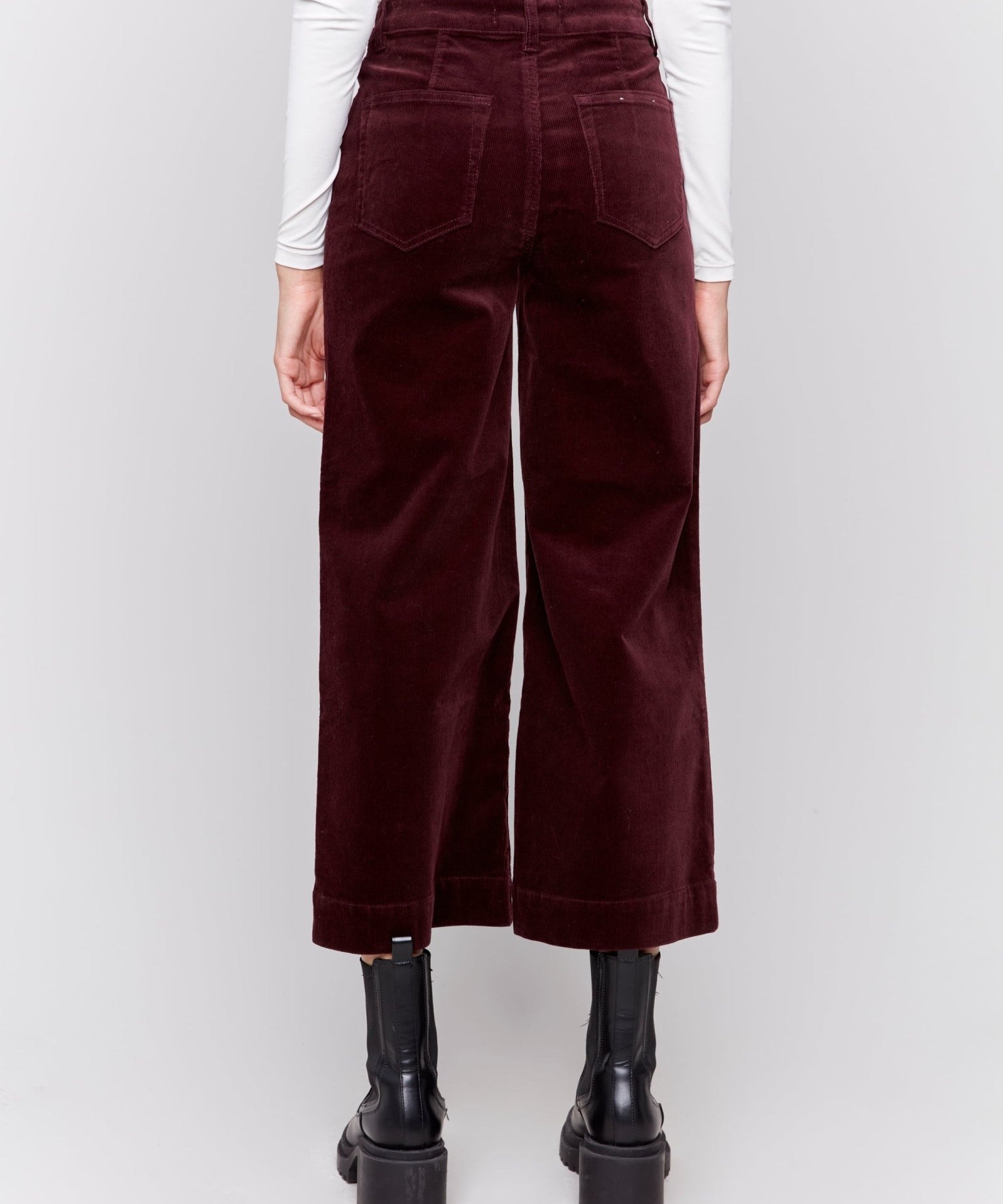 Corduroy Front Patch Pocket, Flare Leg Pant - Charlie B - 690178519406 - Sugar River Shoppe - 