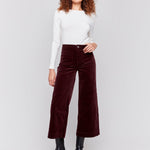 Corduroy Front Patch Pocket, Flare Leg Pant - Charlie B - 690178519406 - Sugar River Shoppe - 