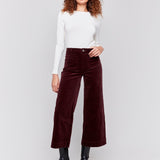 Corduroy Front Patch Pocket, Flare Leg Pant - Charlie B - 690178519406 - Sugar River Shoppe - 