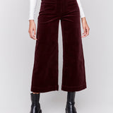 Corduroy Front Patch Pocket, Flare Leg Pant - Charlie B - 690178519406 - Sugar River Shoppe - 