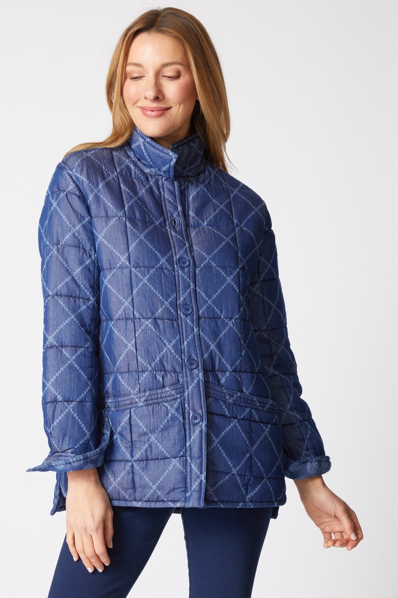 Cozy Quilts Chloe Shacket - Habitat - 194451637035 - Sugar River Shoppe - 