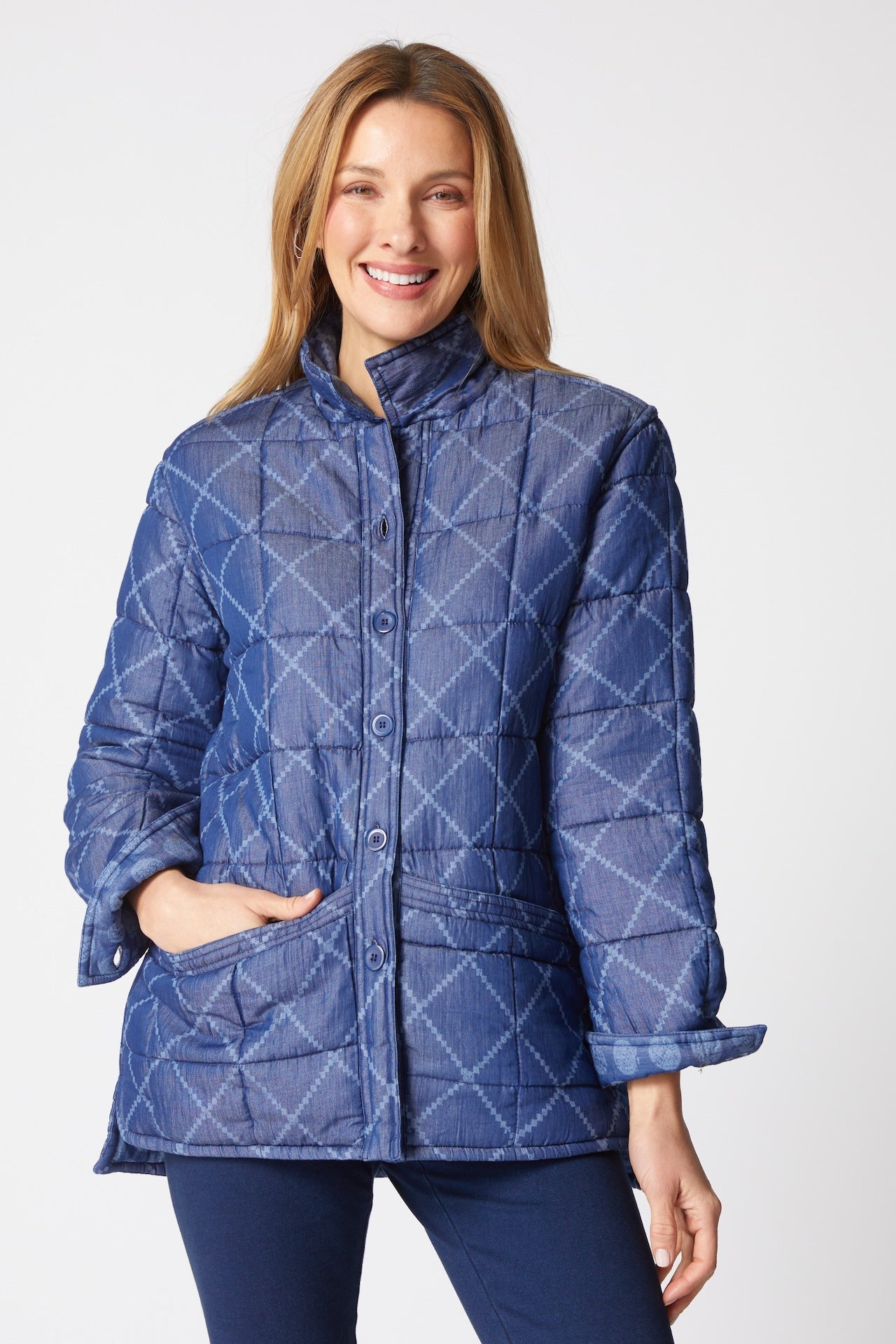 Cozy Quilts Chloe Shacket - Habitat - 194451637035 - Sugar River Shoppe - 