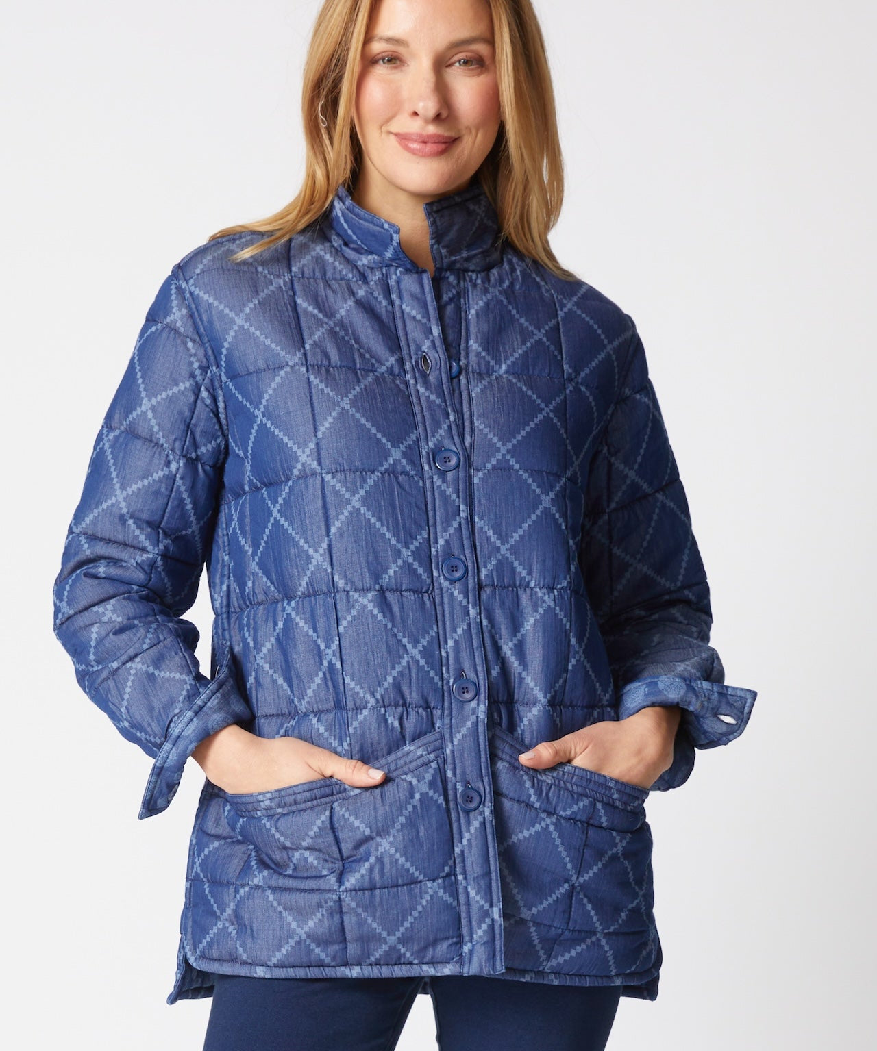 Cozy Quilts Chloe Shacket - Habitat - 194451637035 - Sugar River Shoppe - 