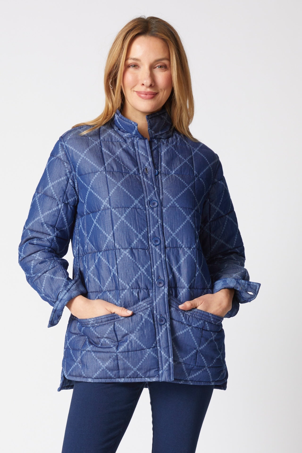Cozy Quilts Chloe Shacket - Habitat - 194451637035 - Sugar River Shoppe - 
