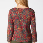Cozy Rib Paisley Everyday Tee - Habitat - 194451617471 - Sugar River Shoppe - 