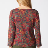 Cozy Rib Paisley Everyday Tee - Habitat - 194451617471 - Sugar River Shoppe - 