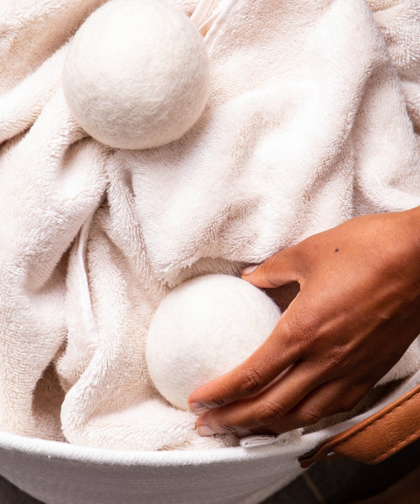 Creamy White Eco Wool Dryer Balls - Friendsheep - 722698947879 - Sugar River Shoppe - 