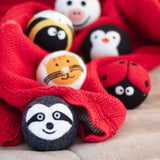 Critter Camp Eco Wool Dryer Balls - bee, pig, cat, sloth,... - Friendsheep - 722698950596 - Sugar River Shoppe - 