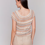 Crochet Cap Sleeve Top - Charlie B - 690178646959 - Sugar River Shoppe - 