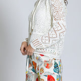 Crochet Hooded Sweater - APNY - 605258074843 - Sugar River Shoppe - 