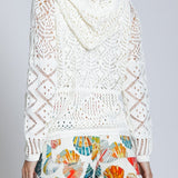 Crochet Hooded Sweater - APNY - 605258074843 - Sugar River Shoppe - 