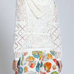 Crochet Hooded Sweater - APNY - 605258074843 - Sugar River Shoppe - 