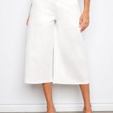 Cropped Colored Twill Palazzo Pants - Charlie B - 690178764295 - Sugar River Shoppe - 