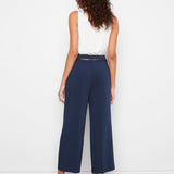 Cropped Dressy Belted Pants - Charlie B - 690178714283 - Sugar River Shoppe - 