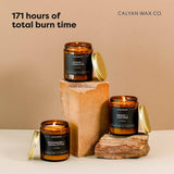 Gift Set - Amber Jar Candles - 3 Pack