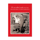 Not What's Under Holiday Card