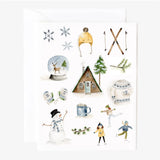 Winter notecards