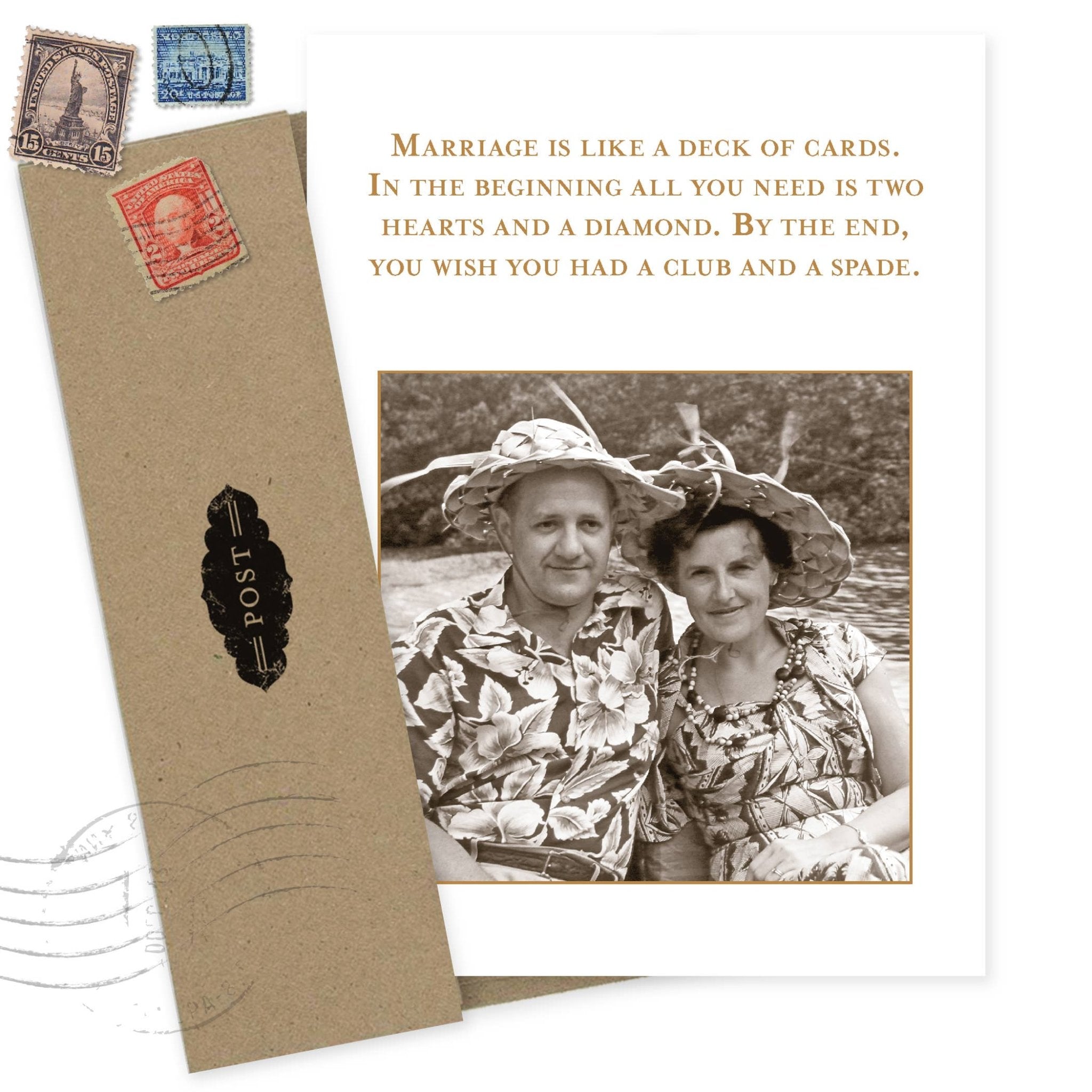 Deck Of Cards Anniversary Card - Shannon Martin Design - 810098924290 - Sugar River Shoppe - 
