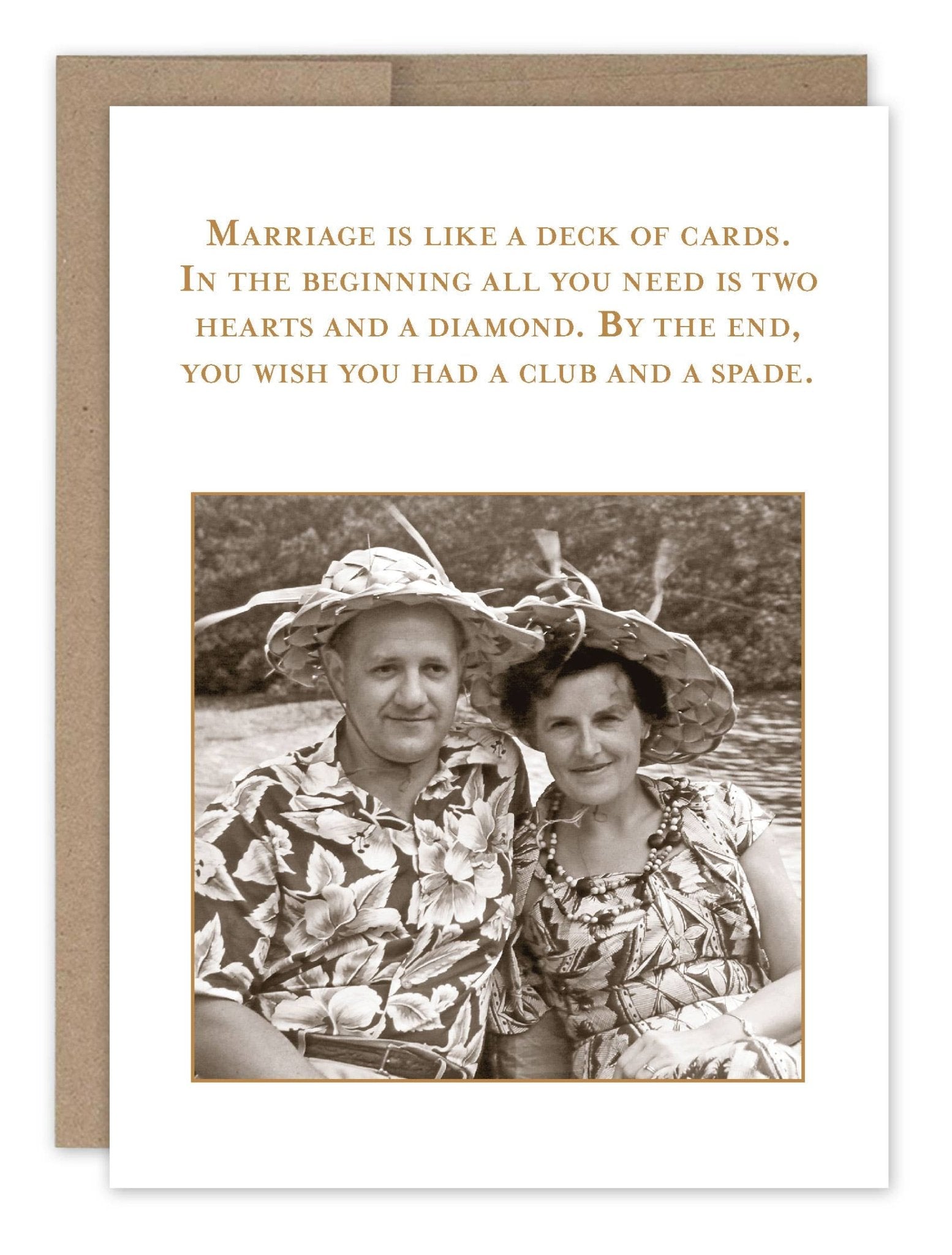 Deck Of Cards Anniversary Card - Shannon Martin Design - 810098924290 - Sugar River Shoppe - 