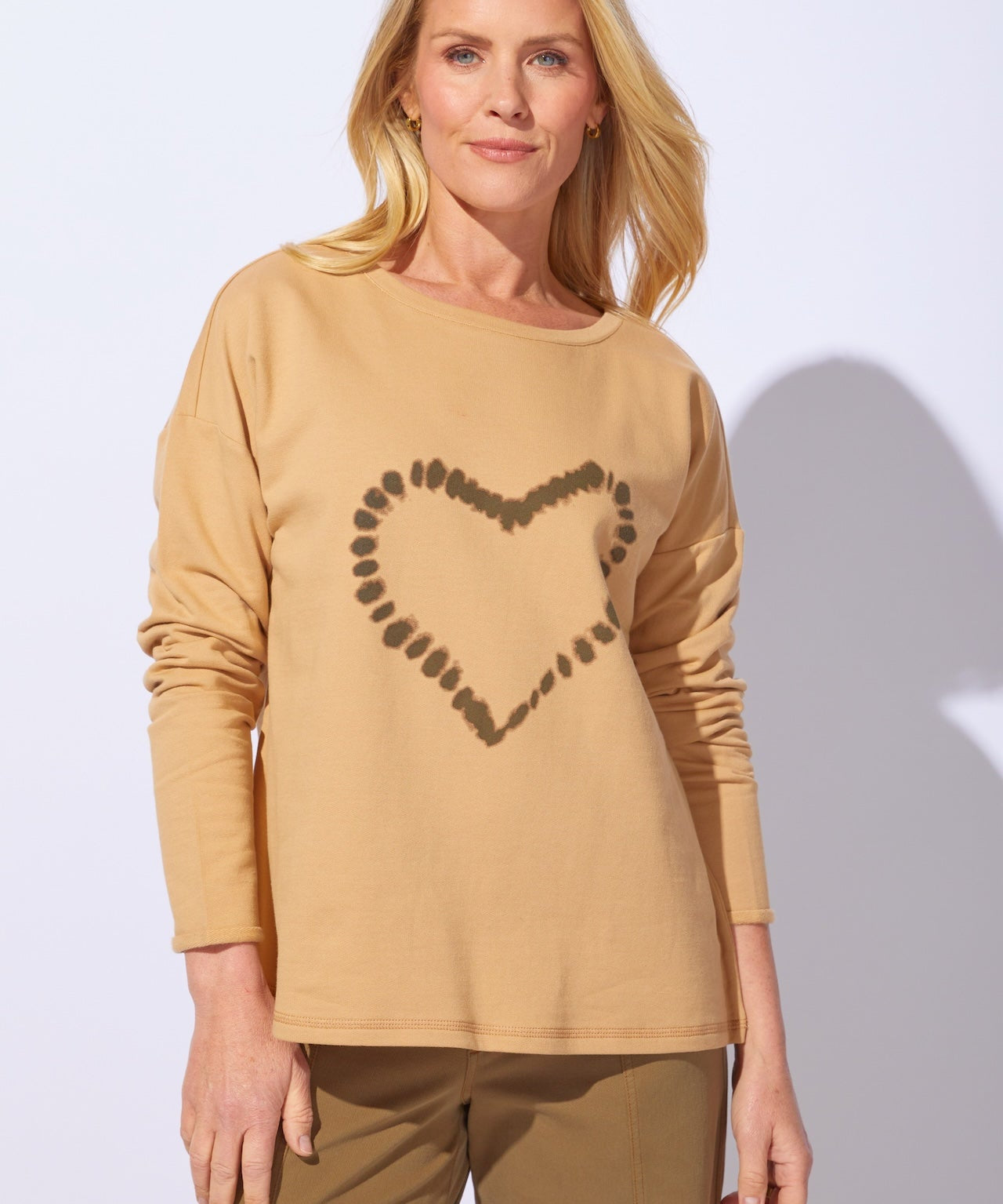 Destination Fleece Heart Pullover - Habitat - 194451594239 - Sugar River Shoppe - 