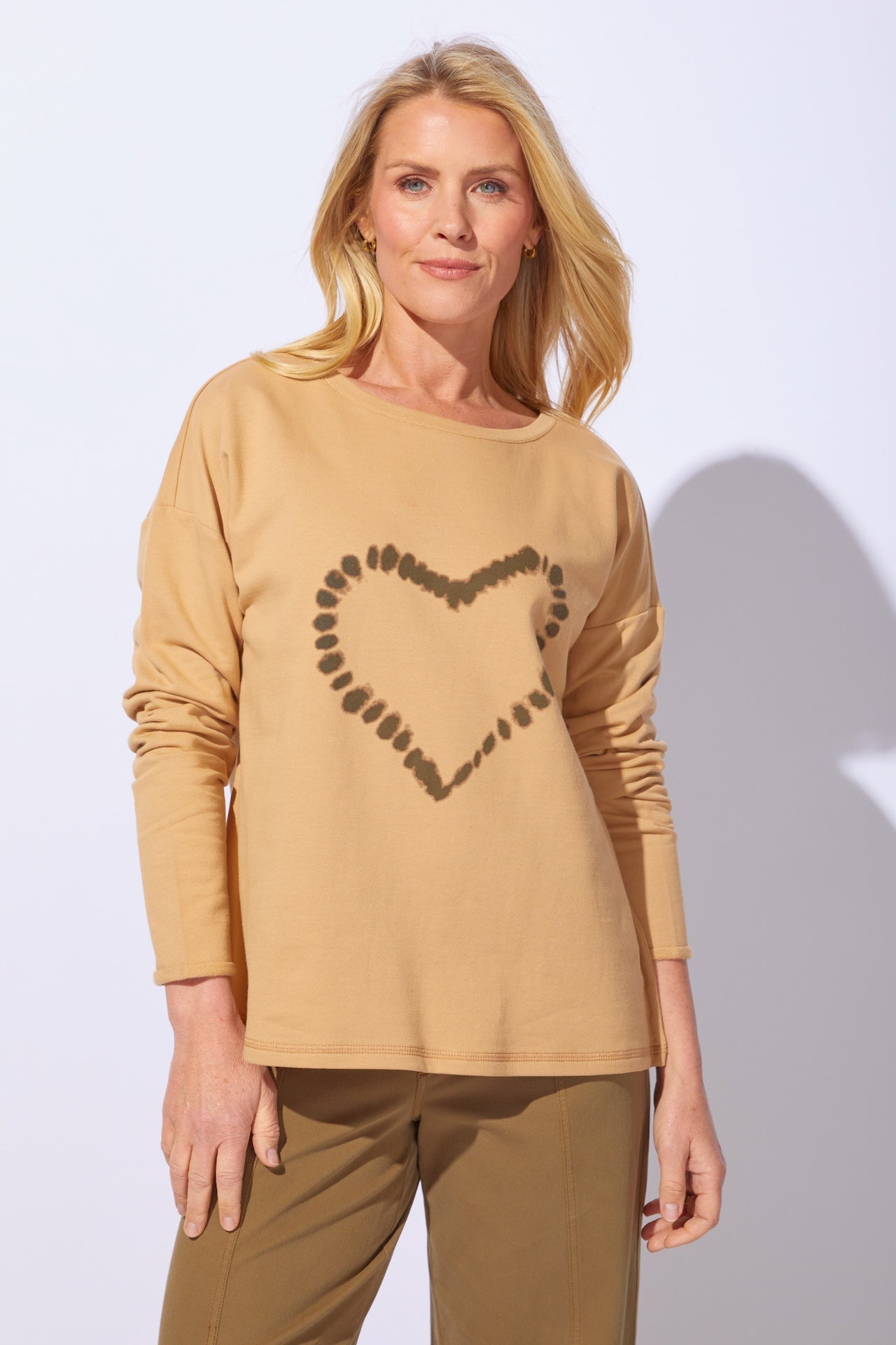 Destination Fleece Heart Pullover - Habitat - 194451594239 - Sugar River Shoppe - 