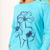 Destination Tees Blooms Boxy Tee - Habitat - 194451530435 - Sugar River Shoppe - 