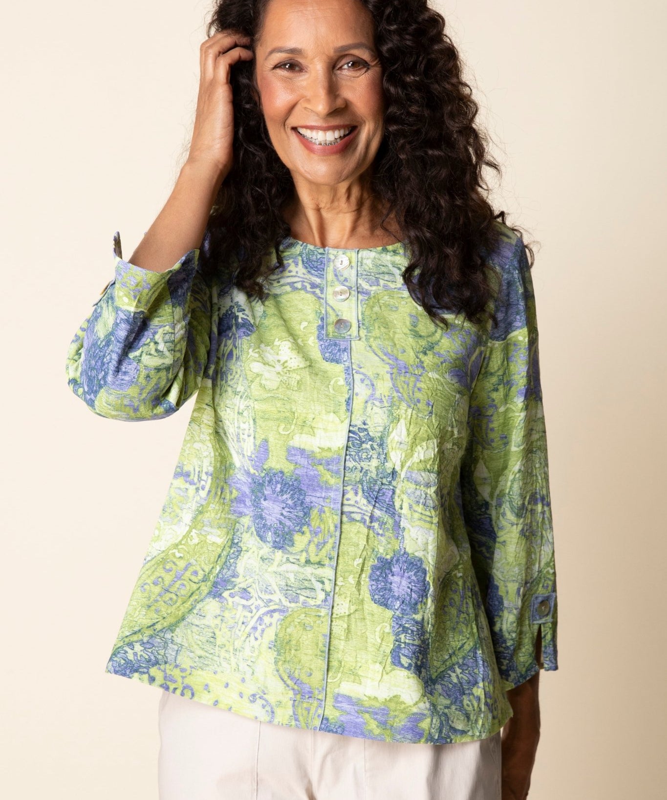 Destination Unknown Medley Pleat Back Pullover - Habitat - 194451689621 - Sugar River Shoppe - 