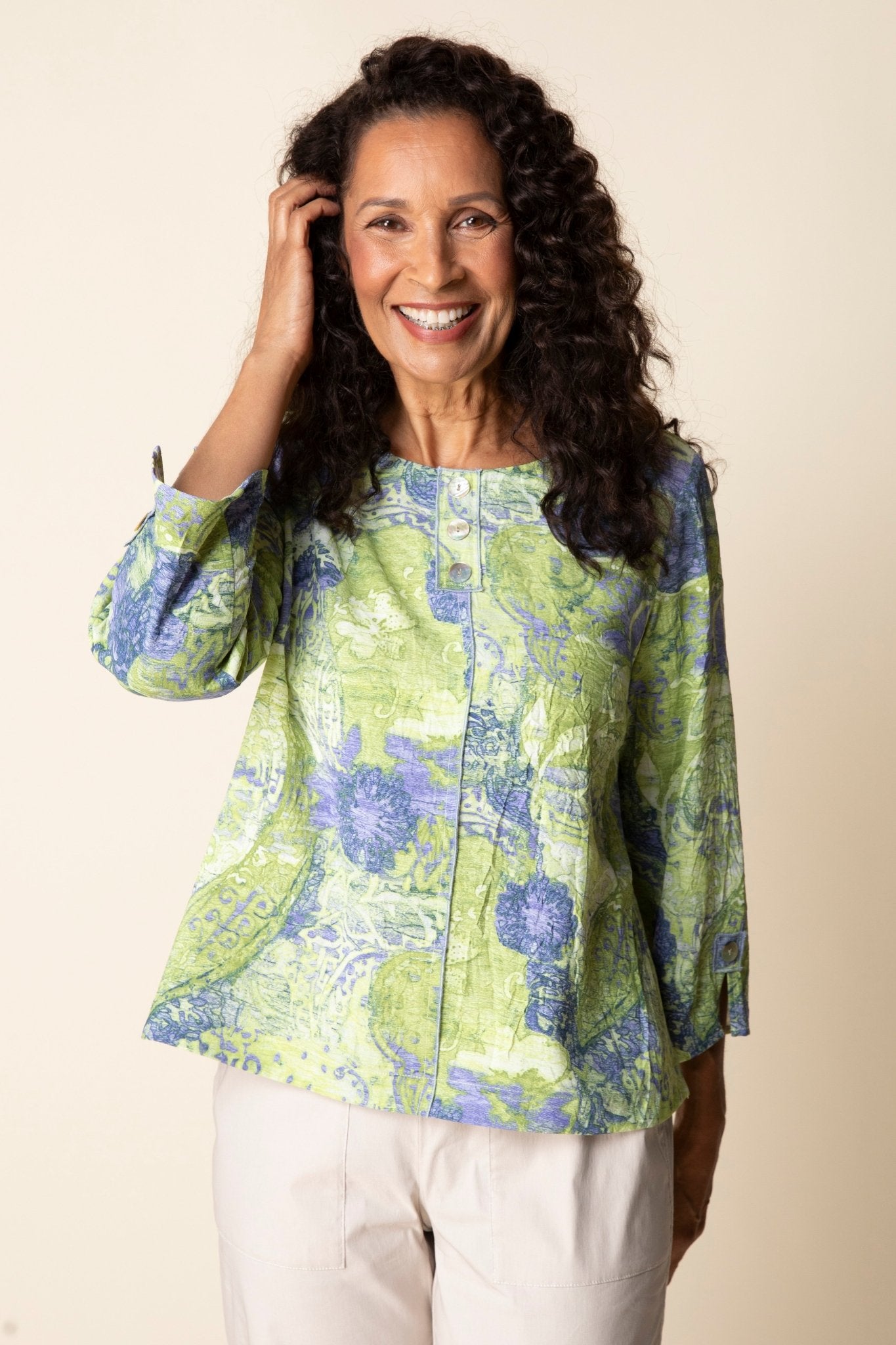 Destination Unknown Medley Pleat Back Pullover - Habitat - 194451689621 - Sugar River Shoppe - 