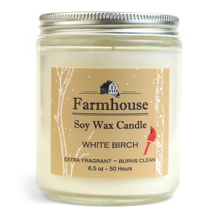 Farmhouse Small Soy Candles: Lemon Verbena - Sugar River Shoppe