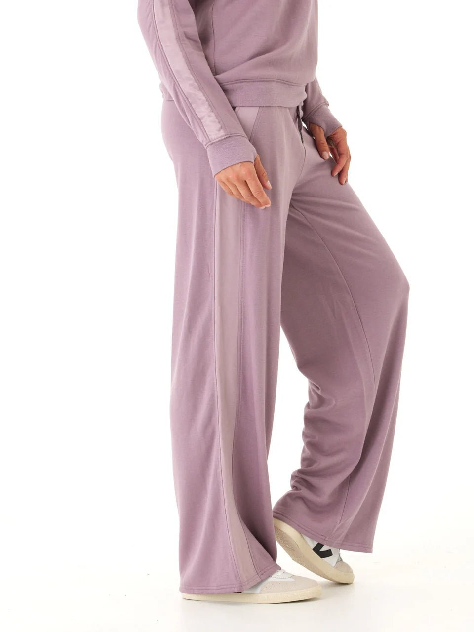 Diane Feather Fleece Trim Detail Pant - Threads 4 Thought - 195014931270 - Sugar River Shoppe - 