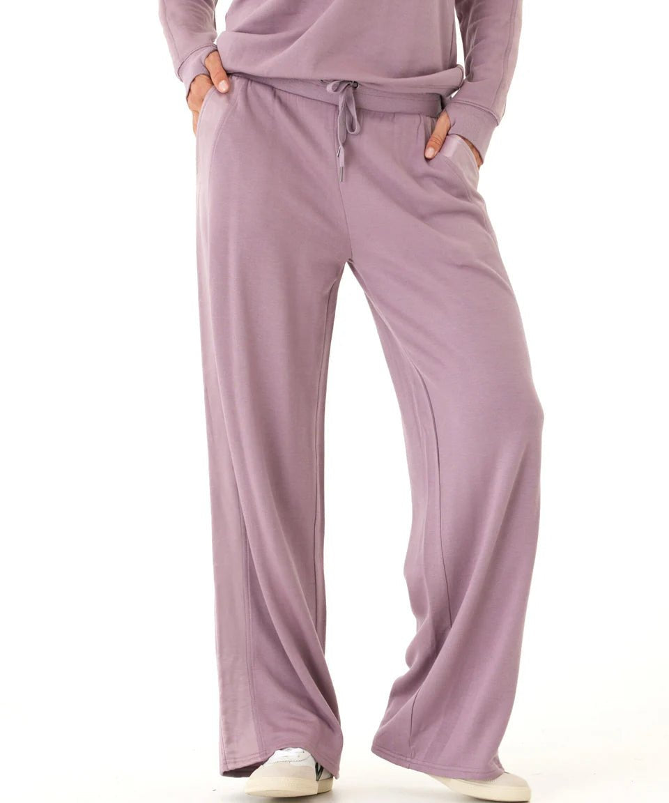 Diane Feather Fleece Trim Detail Pant - Threads 4 Thought - 195014931270 - Sugar River Shoppe - 
