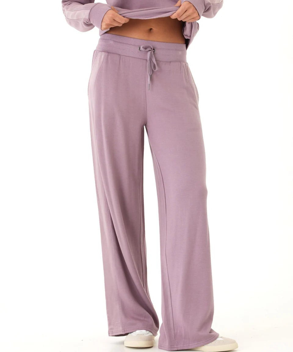Diane Feather Fleece Trim Detail Pant - Threads 4 Thought - 195014931270 - Sugar River Shoppe - 
