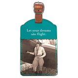 Dreams Take Flight Luggage Tag - Shannon Martin Design - 810006993332 - Sugar River Shoppe - 