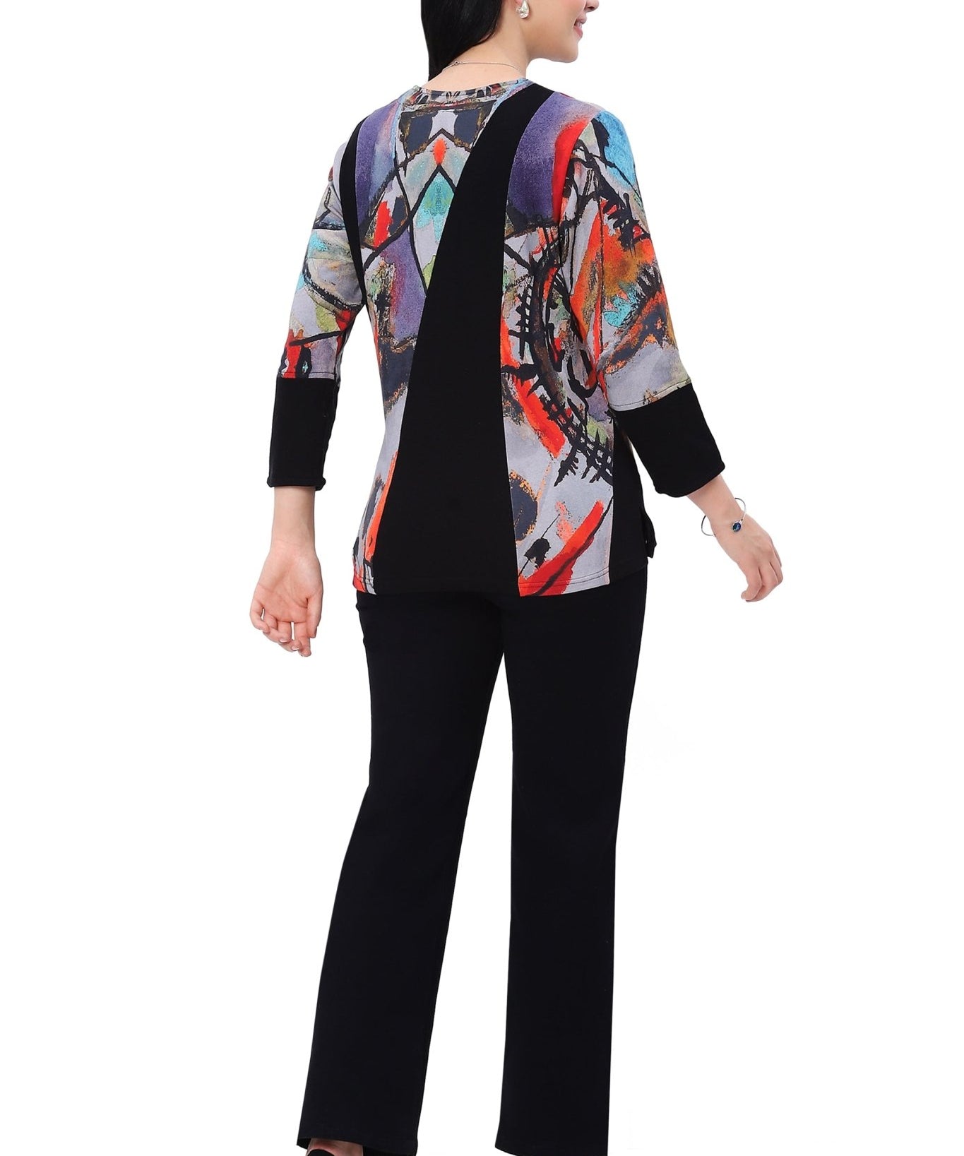 Dylan V - Neck Top - Parsley and Sage - 92925992 - Sugar River Shoppe - 