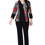 Dylan V - Neck Top - Parsley and Sage - 92925992 - Sugar River Shoppe - 