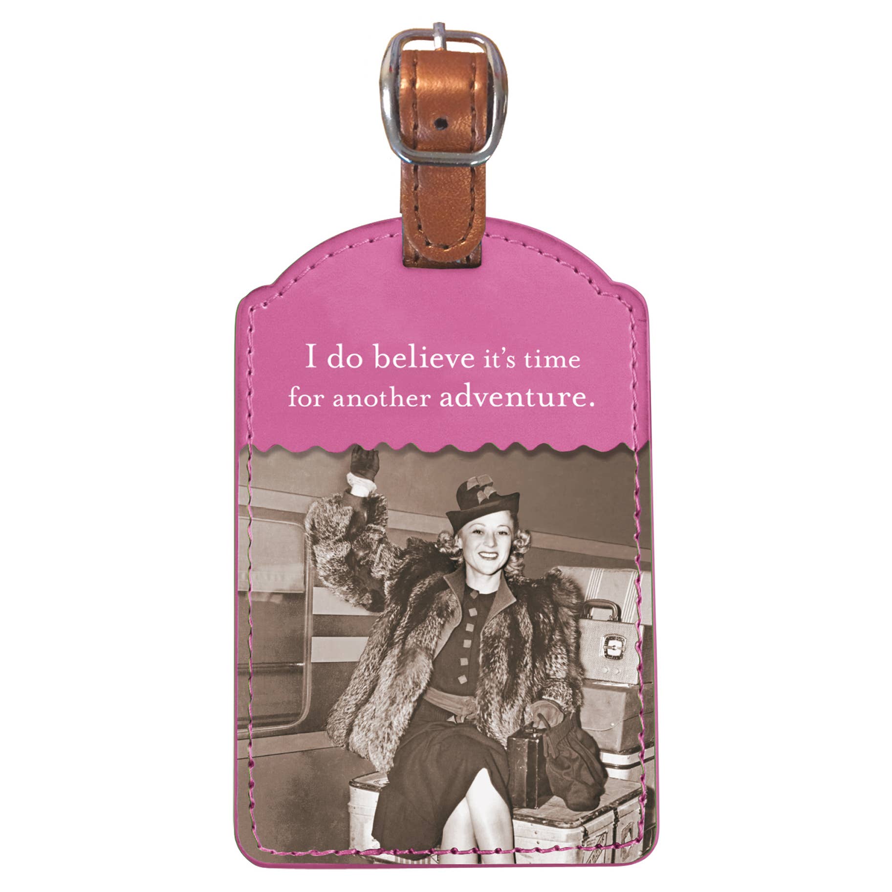 Time For Another Adventure Luggage Tag